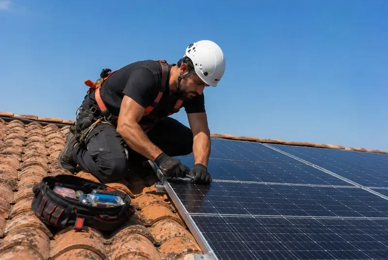 Maintenance et monitoring de panneaux solaires à Otterswiller