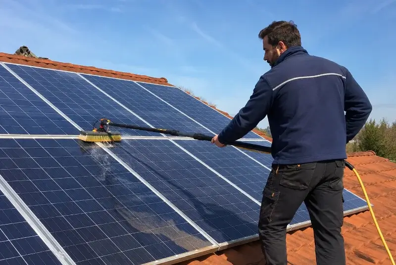 Nettoyage et entretien de panneaux solaires à Otterswiller